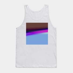 BLUE PINK GREY TEXTURE ART Tank Top